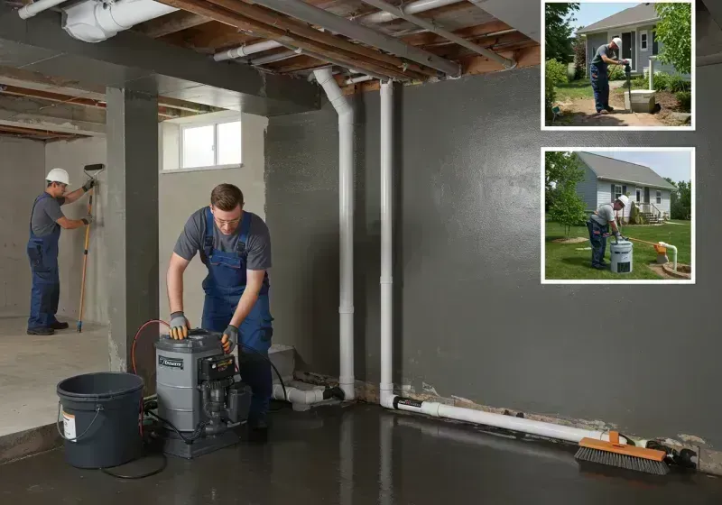 Basement Waterproofing and Flood Prevention process in McColl, SC